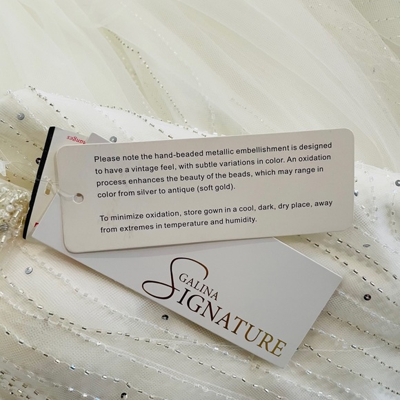 Galina Signature Wedding Dress in Ivory - Picture 10 of 12